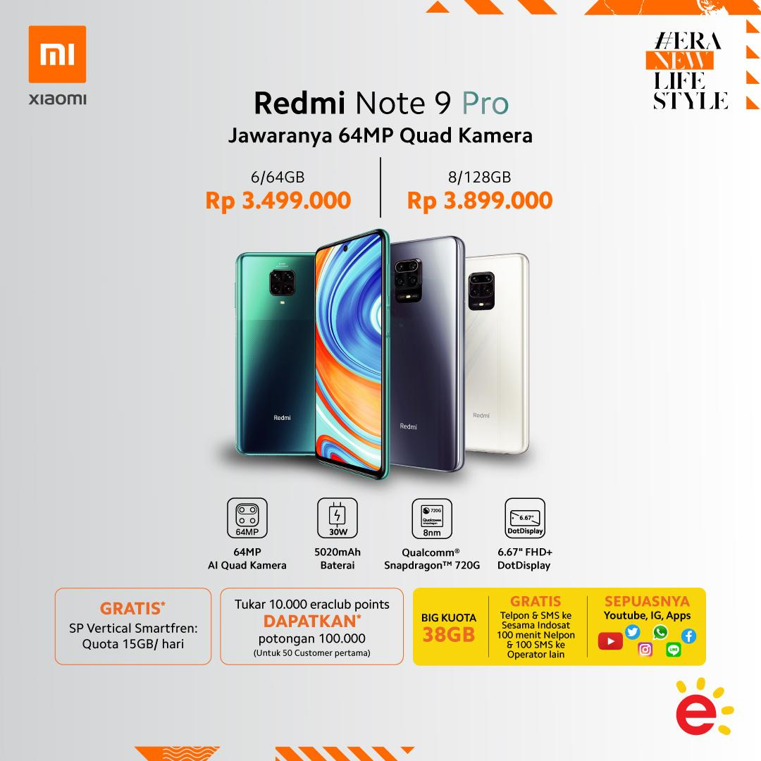 Erajaya Group Starts Opening Redmi Note 9 Pro And Redmi Note 9 Pre Order Erajaya