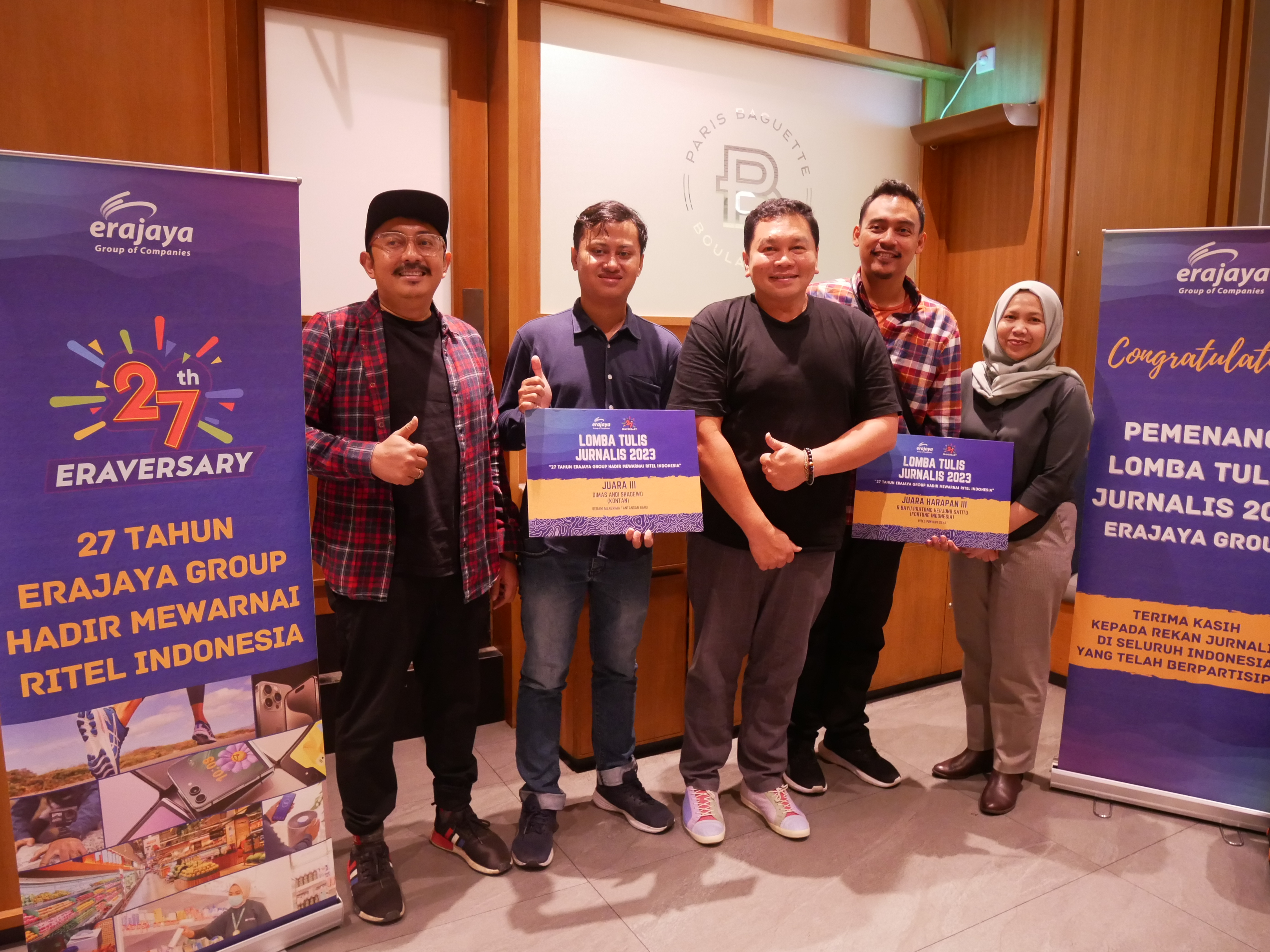 Erajaya Group Announces Winners of the 2023 Journalist Writing Competition