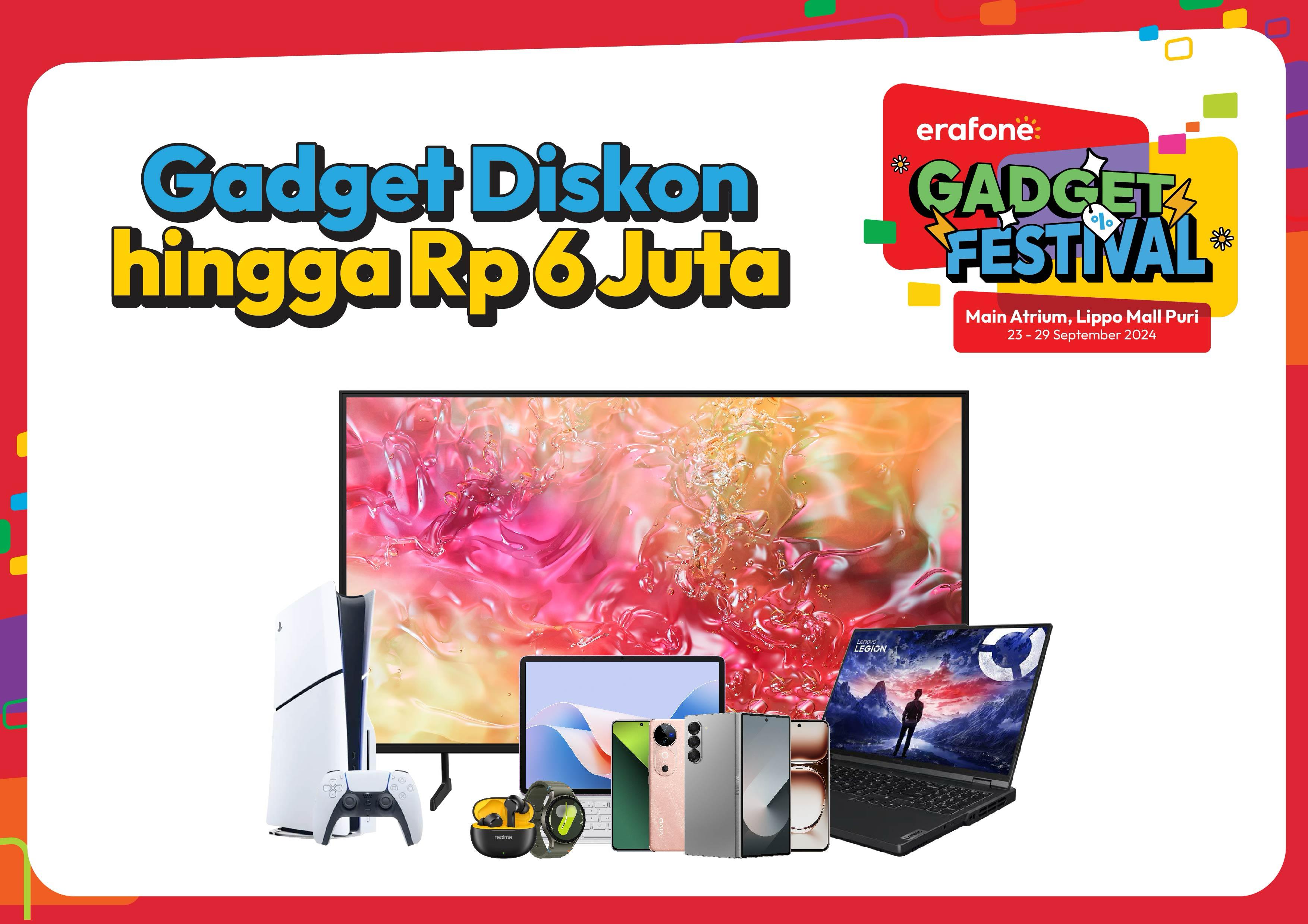 Erajaya Digital Holds Erafone Gadget Festival at Lippo Mall Puri