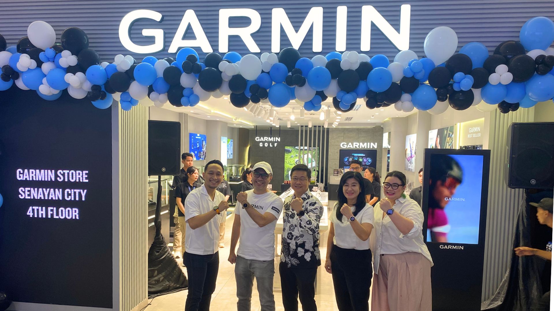 Erajaya Active Lifestyle Inaugurates Garmin Store in Senayan City, the First in Indonesia with an Interactive Golf Simulator