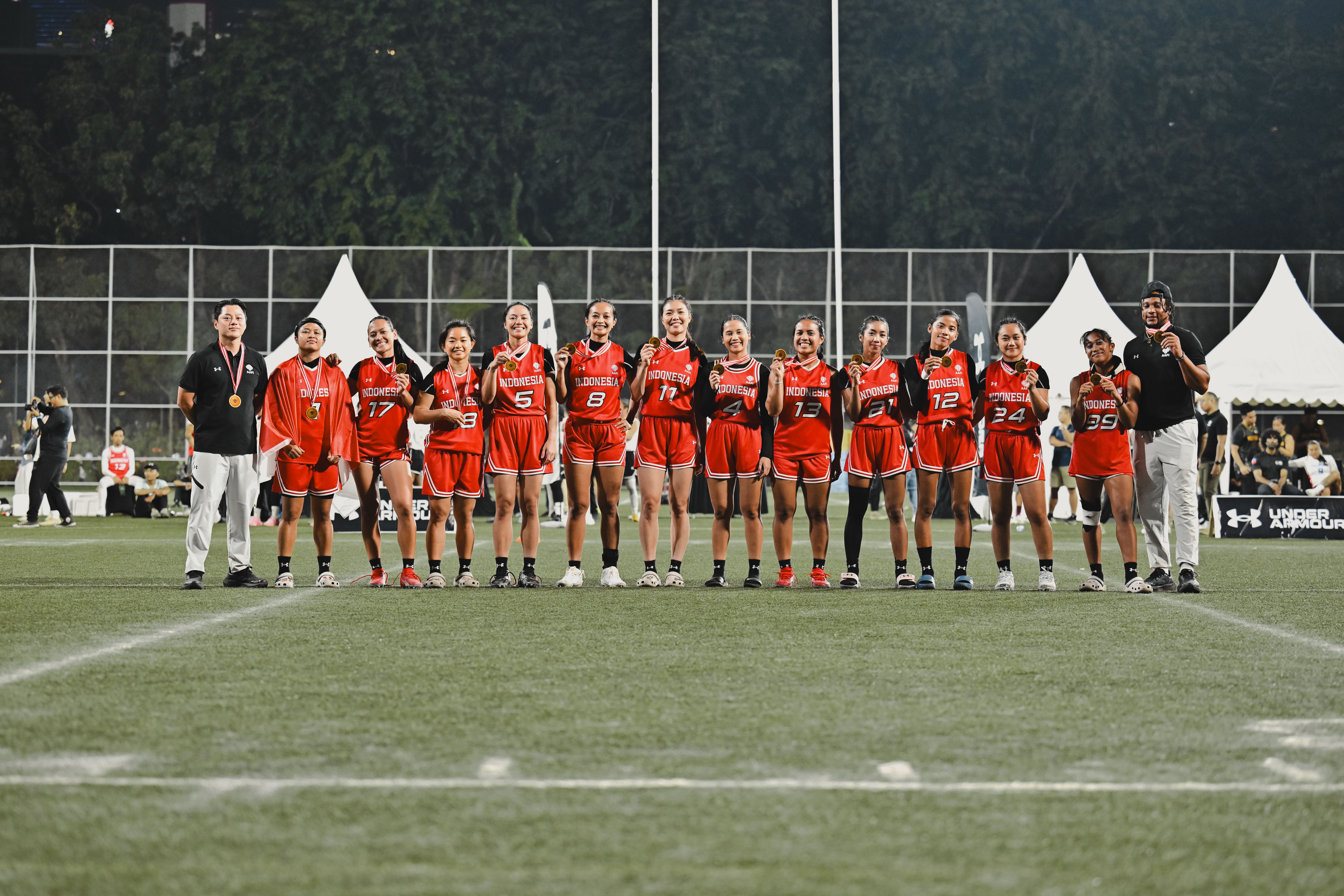 Under Armour Supports Indonesia’s National Flag Football Team in Achieving Success at SEAFFC 2026