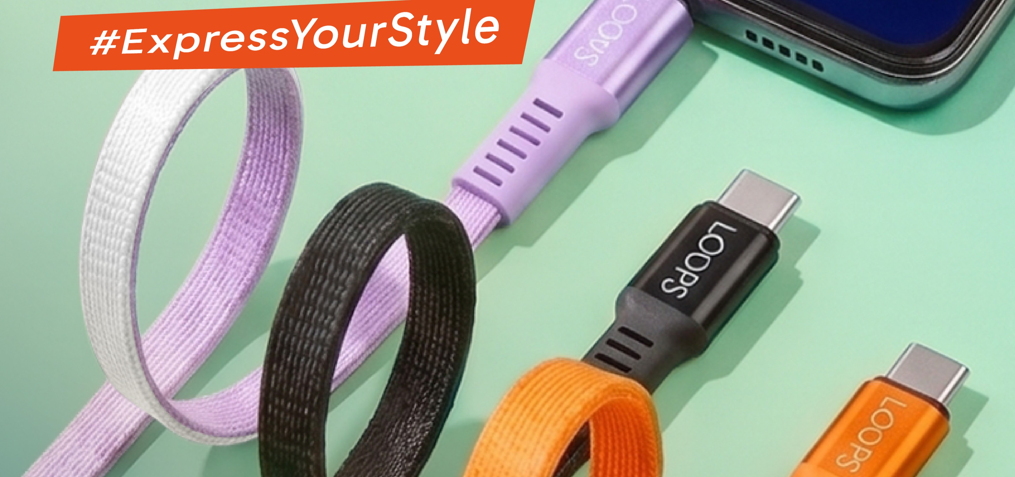 LOOPS Introduces Cable Fettuccino with a Flat Design and Up to 60W Charging Support